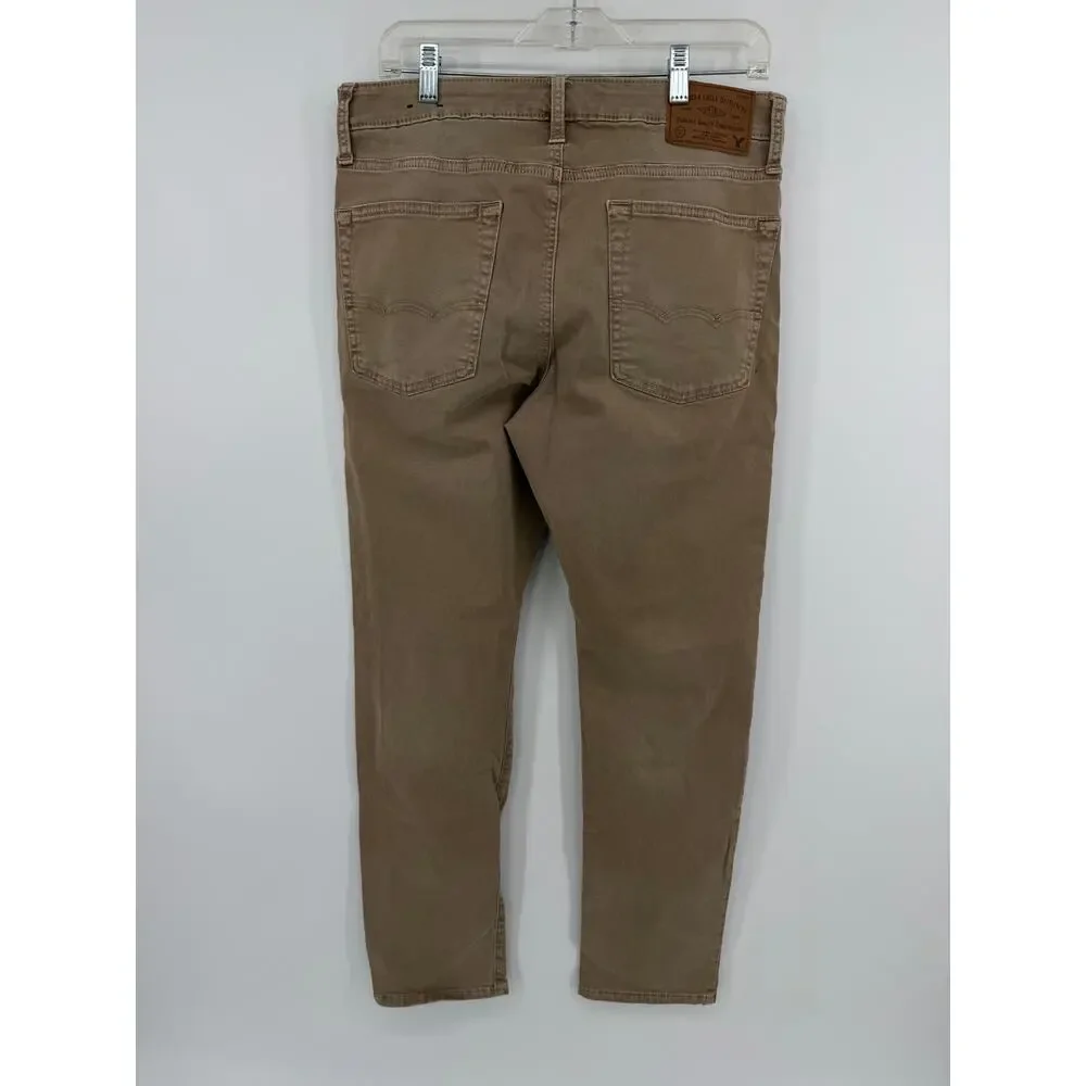 chino pants, American Eagle Flex Slim Khaki 32/30